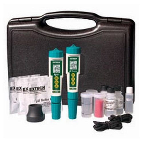 Extech ExStik II DO610 DO/pH/Conductivity Kit, 11 Pieces, For Use With Water Quality Testers