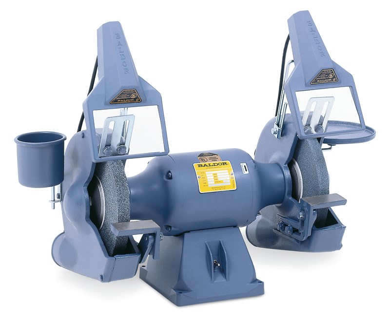 Baldor-Reliance 1021WD 3-Phase Continuous Duty Industrial Grinder Kit, 10 in Dia x 1 in W Wheel, 7/8 in Arbor/Shank, 1500/1800 rpm Speed, 1-1/2 hp