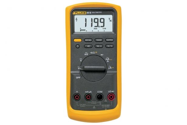 Fluke FLUKE-83-5 Industrial Multimeter Electronic Measuring Probe, 600/1000 VAC, 10 A, 0.5%, 0.1% Accuracy