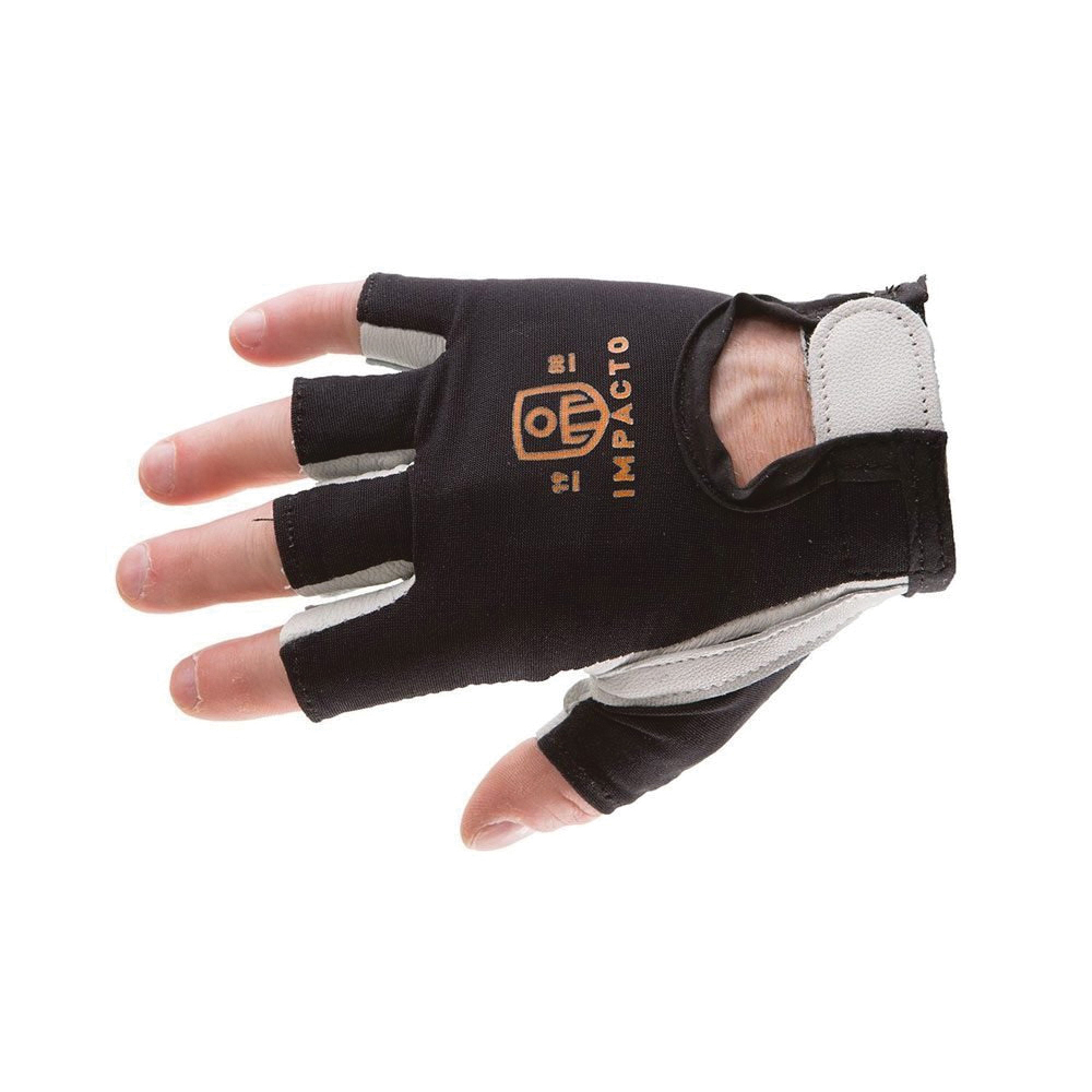 Impacto 40130110020 401-30 Gloves With VEP Palm Padding, S, Adjustable Cuff