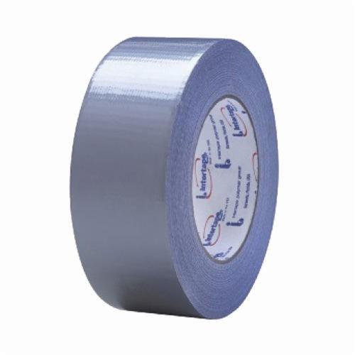 ipg 72878 AC30 Medium-Grade Duct Tape, 54.8 m L x 48 mm W, 10 mil THK, Natural Rubber Resin Adhesive, Polyethylene Coated Cloth Backing, Silver
