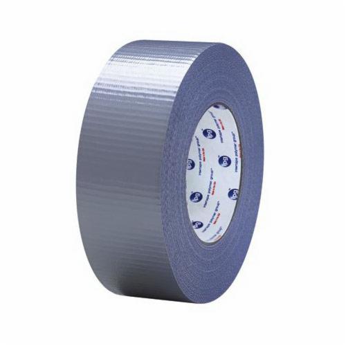 ipg 83689 AC15 Utility-Grade Duct Tape, 54.8 m L x 48 mm W, 0.2 mm THK, Latex Adhesive, Polyethylene Backing, Silver/Black