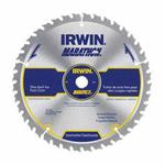Irwin Marathon 14053 Circular Saw Blade, 8-1/4 in Dia x 0.055 in THK, 5/8 in Arbor, 40 Teeth