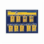 Irwin 1781763 Basic Forstner Bit Merchandiser, Merchandiser Tool Storage, 18 Pieces