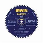 Irwin Marples Woodworking 1807369 Woodworking Circular Saw Blade, 10 in Dia, 5/8 in Arbor, Carbide Blade, 60 Teeth