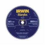 Irwin Marples Woodworking 1807384 Circular Saw Blade, 12 in Dia, 1 in Arbor, Carbide Blade, 80 Teeth