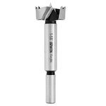 Irwin Marples 1966931 Forstner Drill Bit, 1-1/8 in Dia, 3-1/2 in OAL, 3/8 in Shank