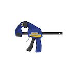 Irwin Quick-Grip 1964741 1-Handed Medium Duty Bar Clamp/Spreader, 36 in Clamping, 3-3/16 in D Throat, 7-7/8 to 43-3/8 in Spreading, Steel Bar