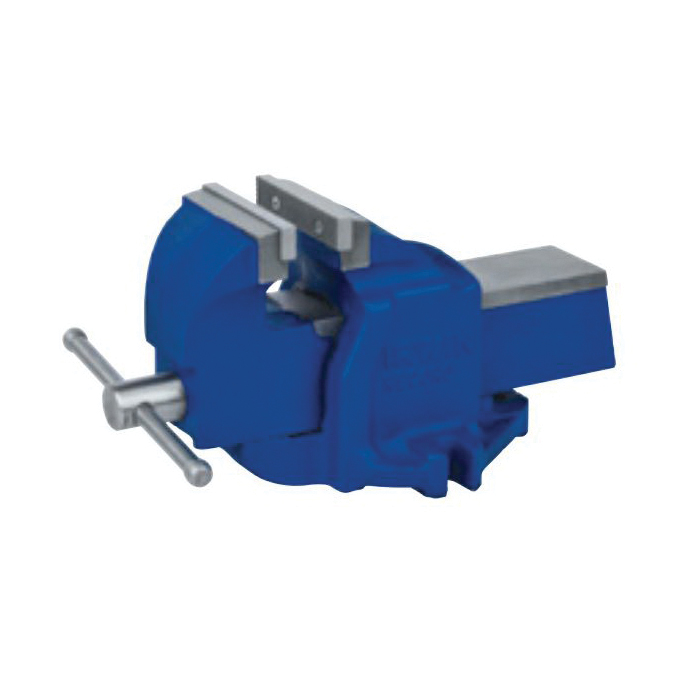 Irwin Record 1ZR Mechanics Vise, Replaceable Jaw, 3-3/4 in Jaw Opening, 3 in W Cast Iron Jaw, 1-7/8 in D Throat