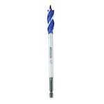 Irwin Speedbor 3041001 MAX SPEED Standard Length Spade Bit, 1/2 in Dia, 6 in OAL, 1-3/4 in L, 1/4 in Shank