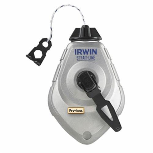 Irwin Strait-Line 1932877 Speedline MACH6 Chalk Reel, 100 ft L, Robust Handle