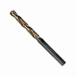 Irwin Turbomax 73105ZR Jobber Length Drill Bit, 5/64 in Drill - Fraction, 0.0781 in Drill - Decimal Inch, 135 deg Point, HSS, Black/Gold Oxide