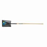 Jackson 1250300 J-450 Square Point Pony Shovel, Forged Steel Blade, 47 in Handle Length, Hardwood Handle