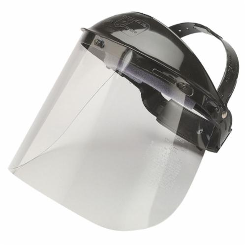 Jackson Safety* 14382 Model K General Purpose Faceshield Headgear With Face Shield, Clear Face Shield, Ratchet Adjustment