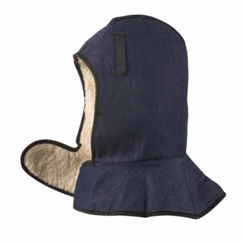 Jackson Safety* 14501 400 Winter Liner, Cotton/Polyester Sherpa, Black