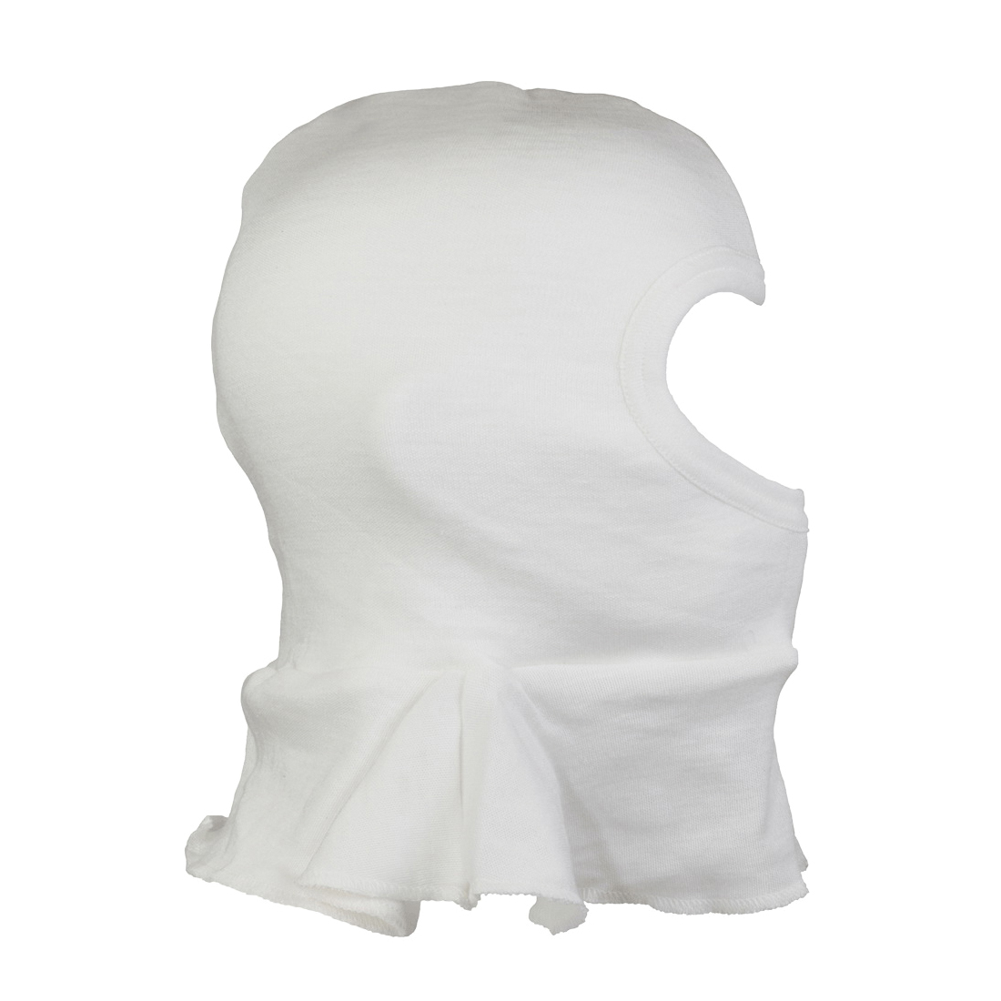 Jackson Safety* 14504 Hooded Winter Liner, For Use With Hard Hats and Welding Helmets, Nomex, White