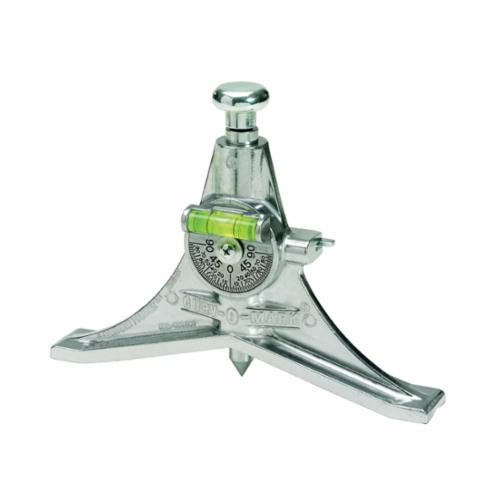 JACKSON SAFETY 14776 Manual Jumbo Centering Head Pipe Marker, 1 in Dia Circle, Y-Type Head, Aluminum Head, Silver