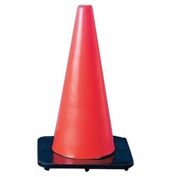 Cortina 03-500-08 DW-Series Traffic Cone, 36 in H, Orange Cone, Specifications Met: MUTCD Standard, NCHRP-350