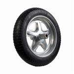 Jackson SFFTCC Flat Free Sport Wheelbarrow Tire, Spoke, Rubber