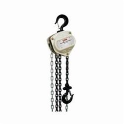 JET 101921 S90 Contractor Grade Hand Chain Hoist, 1.5 ton Load, 15 ft H Lifting, 84 lbf Rated