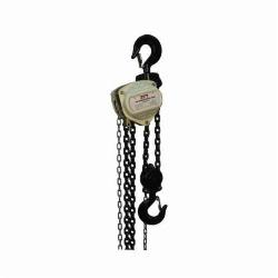 JET 101950 S90 Contractor Grade Hand Chain Hoist, 5 ton Load, 10 ft H Lifting, 90 lbf Rated