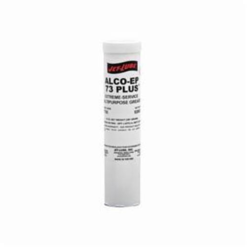 Jet Lube 37750 Alco-EP-73 Plus All Purpose Grease, 14 oz Cartridge, Gel/Paste Form, Red, -25 to 450 deg F