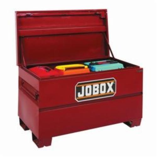 CRESCENT JOBOX 1-652990 Heavy Duty Jobsite Chest, 23-3/4 in x 20 in W x 36 in D, 8.3 cu-ft Storage, Steel