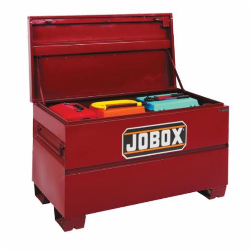 CRESCENT JOBOX 1-654990 Heavy Duty Jobsite Chest Box, 27-3/4 in H x 48 in W x 24 in D
