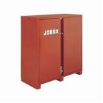 CRESCENT JOBOX 1-693990 Extra Heavy Duty Jobsite Bin Cabinet, 61 in x 24 in W x 72 in D, 49 cu-ft Storage, Steel