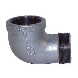 Justrite 08011 Elbow Fitting, For Use With 08101/08005 2 in Mounting Drum Vent, 2 in NPT, Cast Iron