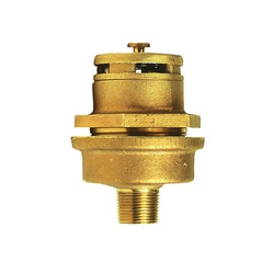 Justrite 08102 Vertical Drum Vent Assembly, For Use With 3/4 in DN20 Bung, Brass, Brass