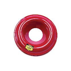 Justrite 26312 Drum Can Head, 5-1/4 in Dia Opening 15-1/8 in OD, For Use With Cease-Fire 12 to 15 gal Waste Receptacle Safety Drum Can, Steel, Red
