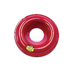 Justrite 26355 Drum Can Head, 7-7/8 in Dia Opening 24 in OD, For Use With Cease-Fire 55 gal Waste Receptacle Safety Drum Can, Steel, Red
