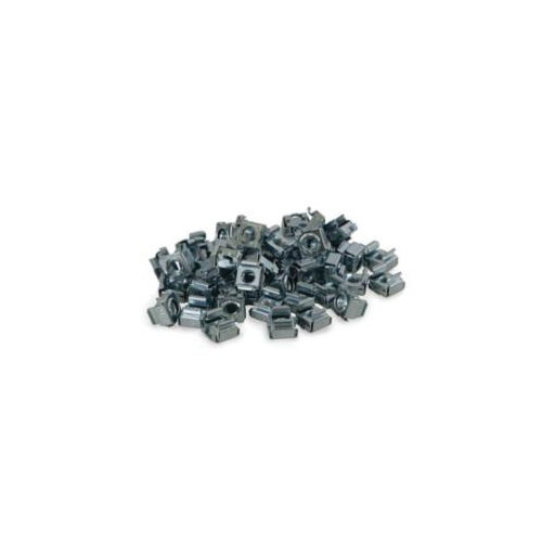 Kendall Howard 0200-1-002-03 Cage Nut, 12-24, Steel, Zinc Plated