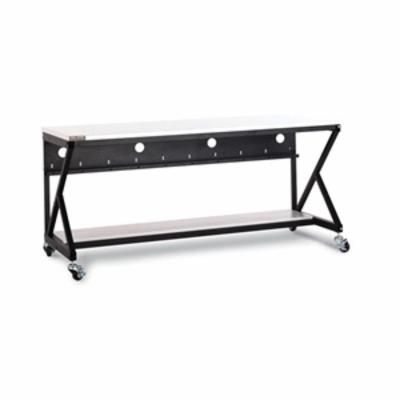 Kendall Howard 5000-3-400-72 Performance 400 LAN Station, 30-1/2 in H x 72 in W x 31.63 in D, 1000 lb Load, Black/Gray