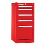 Kennedy 185XR K1800 Industrial Side Cabinet, 29-1/16 in H x 13-5/8 in W x 18 in D, 18 ga THK