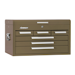 Kennedy 266B Signature Standard Duty Mechanic's Chest, 14-3/4 in H x 26-1/8 in W x 12-1/8 in D, 20 ga THK