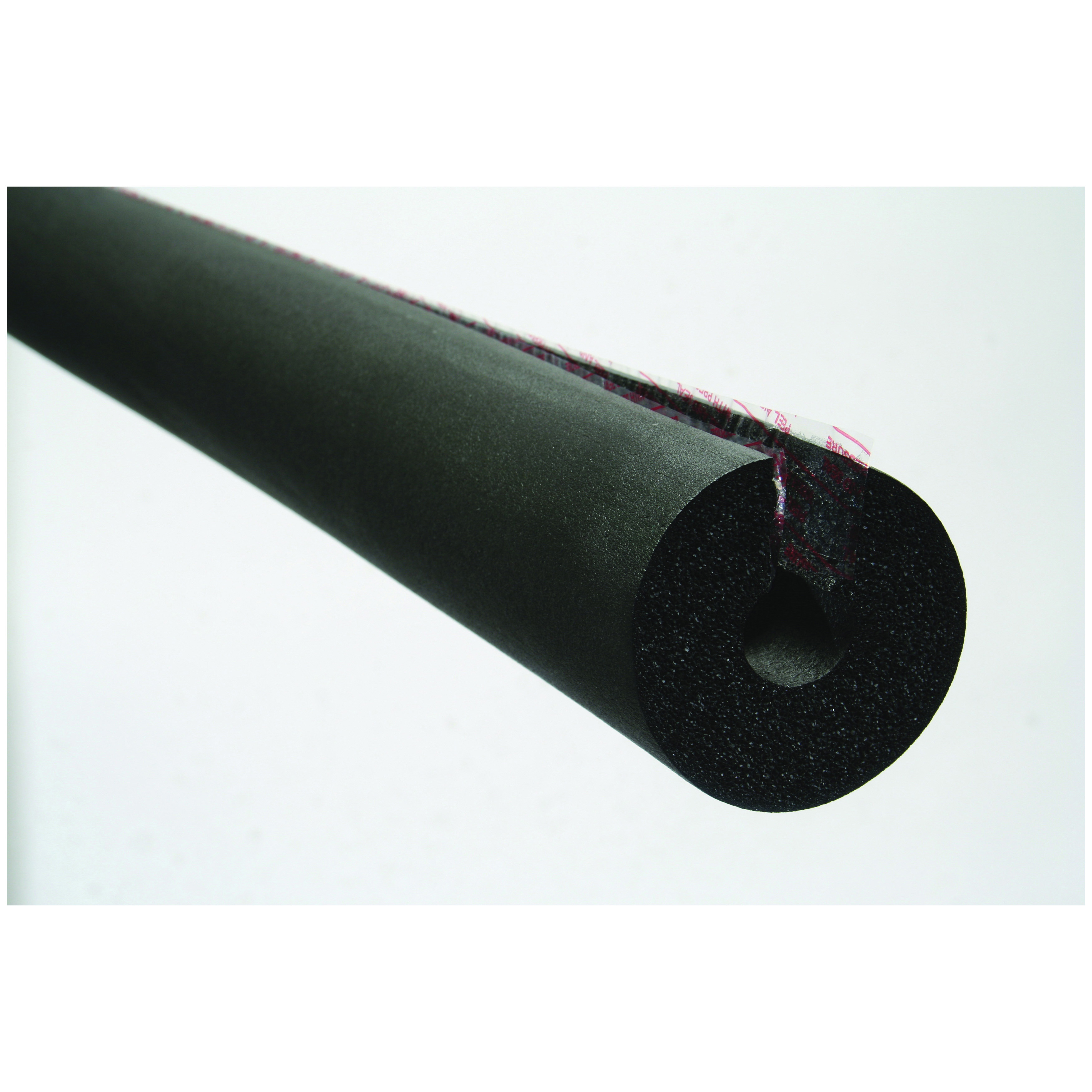 K-Flex INSUL-LOCK DS 6RXL038048 Closed Cell Flexible Double Seal Pipe Insulation, 1/2 in Nominal, 72 in L, 3/8 in THK Wall, R Factor 2.5, Elastomeric Foam, Domestic