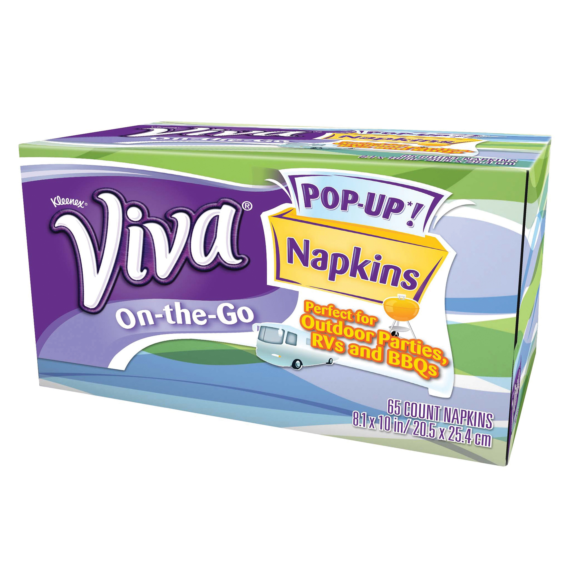 Kimberly-Clark Professional 34244 On-The-Go Dinner Napkin, 8.1 x 10 in Sheet, 1 Plys, White