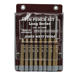 Klein 4PPLSET8 8-Piece Long Pin Punch Set, 3/32 to 25/64 in Dia, 2-5/32 to 2-3/4 in OAL, Steel Tip