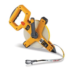 Komelon 6622 Measuring Tape, 200 ft L x 1/2 in W Blade, Fiberglass, Imperial