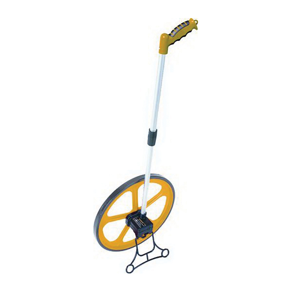 Komelon MK4512 Measuring Wheel, 10000 ft Measuring, 14.3 in Dia Wheel, Telescoping Handle
