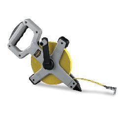 Komelon N6100 Long Measuring Tape, 100 ft L x 1/2 in W Blade, Steel, Imperial