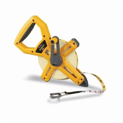 Komelon 6611 Open Reel Double Coated Measuring Tape, 100 ft L x 1/2 in W Blade, Fiberglass, Imperial