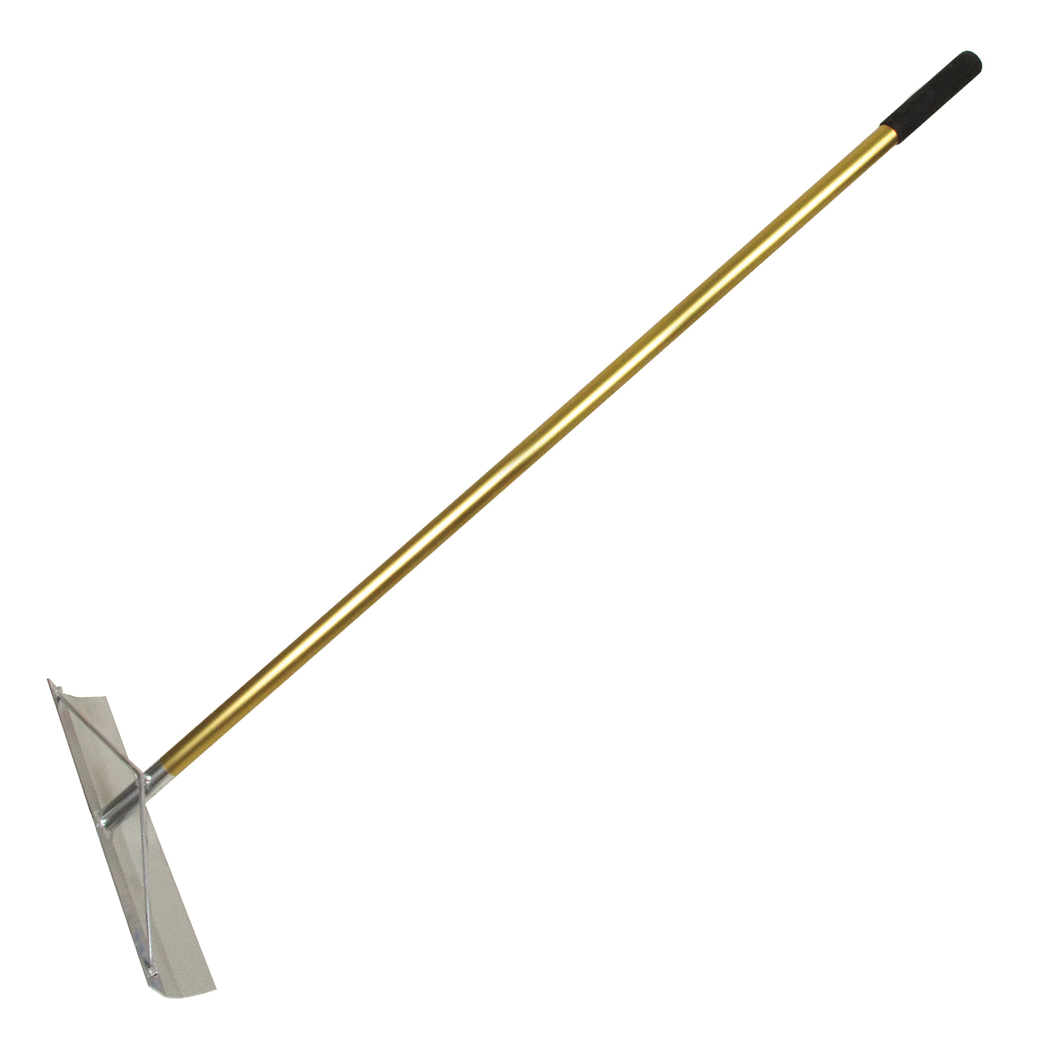 Kraft Tool Co. Gold Standard CC944 Lightweight Concrete Placer, Aluminum, 19-1/2 in L x 4 in W, Textured Foam Grip Handle