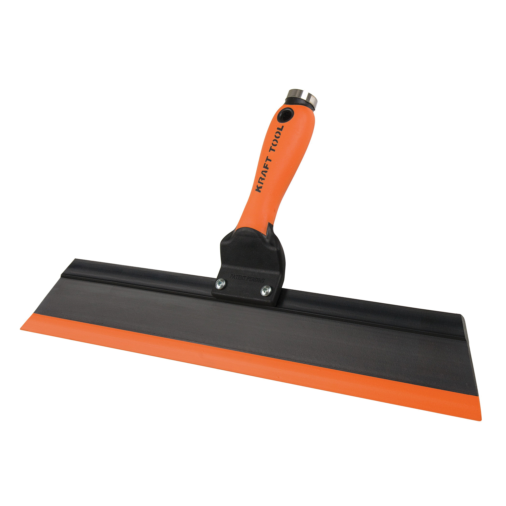 Kraft Tool Co. GG244 Flexible Squeegee Trowel, 18 in L, PVC Blade, Soft Grip ProForm Handle