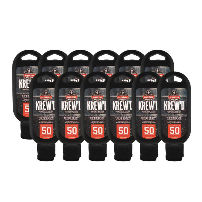 KREW'D 16632 6352 Sunscreen Lotion, 1.5 oz Nominal, Bottle Package, Lotion Form