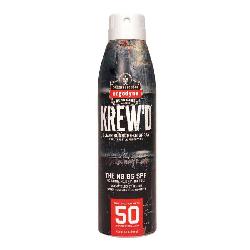 KREW'D 16633 6353 Sunscreen Spray, 5.5 oz Nominal, Spray Form