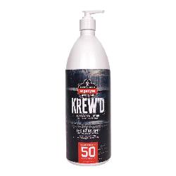 KREW'D 16635 6355 Sunscreen Lotion, 32 oz Nominal, Bottle Package, Lotion Form