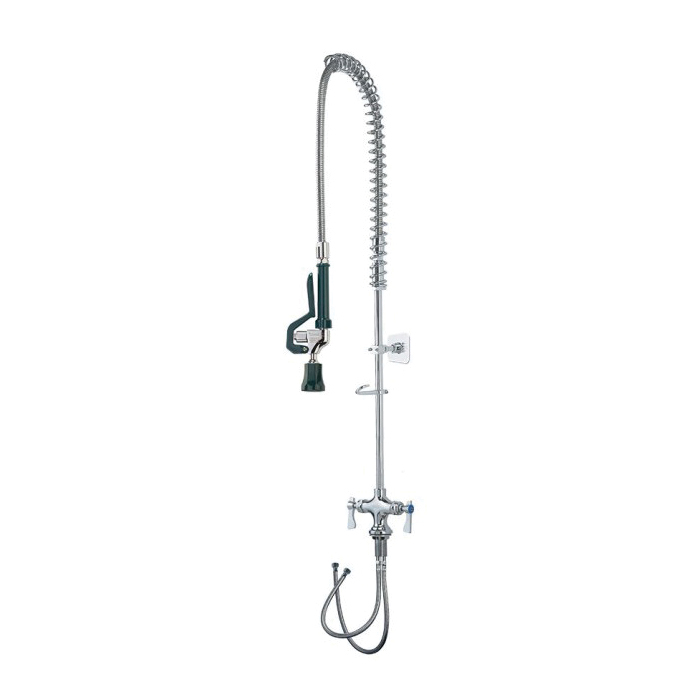 Krowne 17-202WL ROYAL Pre Rinse Faucet, 2 gpm, Chrome Plated, Side Spray(Y/N): Yes, Import